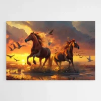 Peinture Chevaux Sauvages