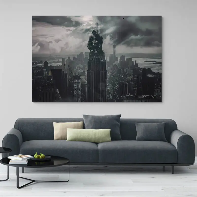 Tableau King Kong Pop Art