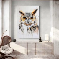 Tableau Scandinave Chouette