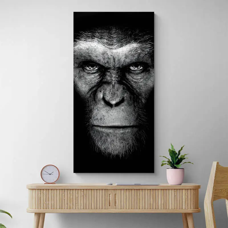 tableau-cesar-singe-portrait-1-2-2 Tableau César Singe