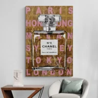 Tableau Chanel Parfum Paris Iconique