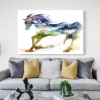 Tableau Cheval Original