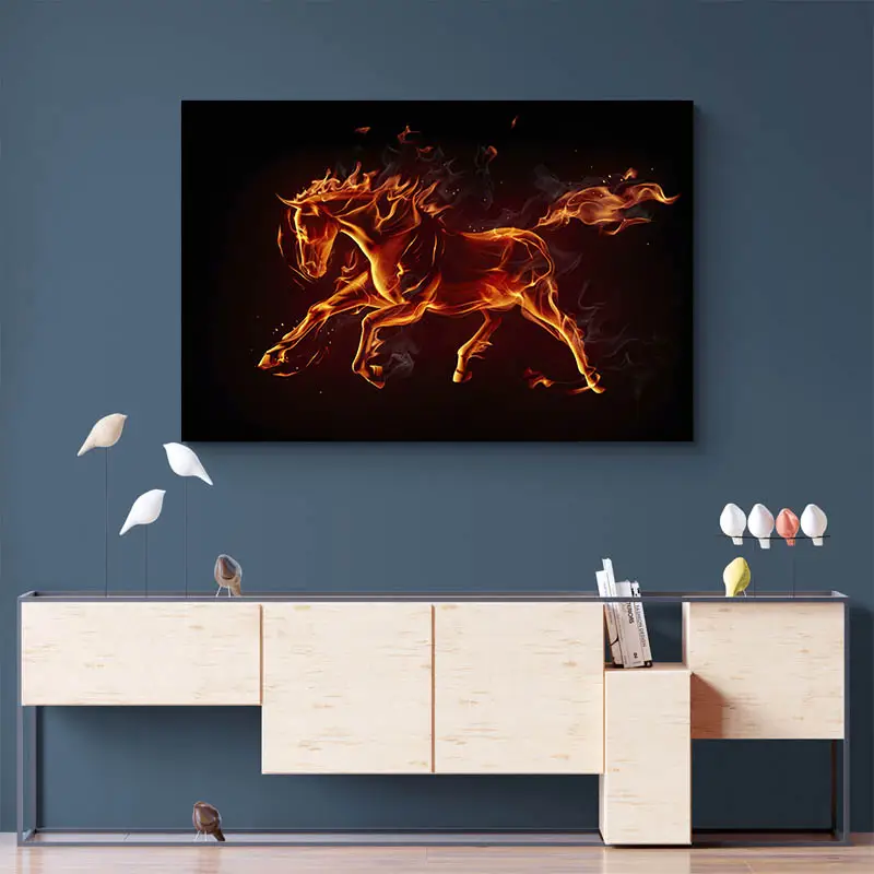 tableau-cheval-rouge-paysage-3-2-2 Tableau Cheval Rouge