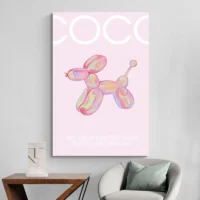 Tableau Coco Chanel Jeff Koons