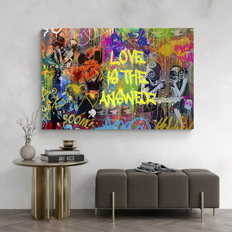 Tableau Graffitis Banksy