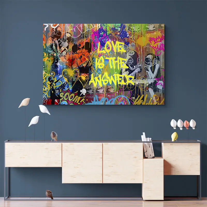 Tableau Graffitis Banksy