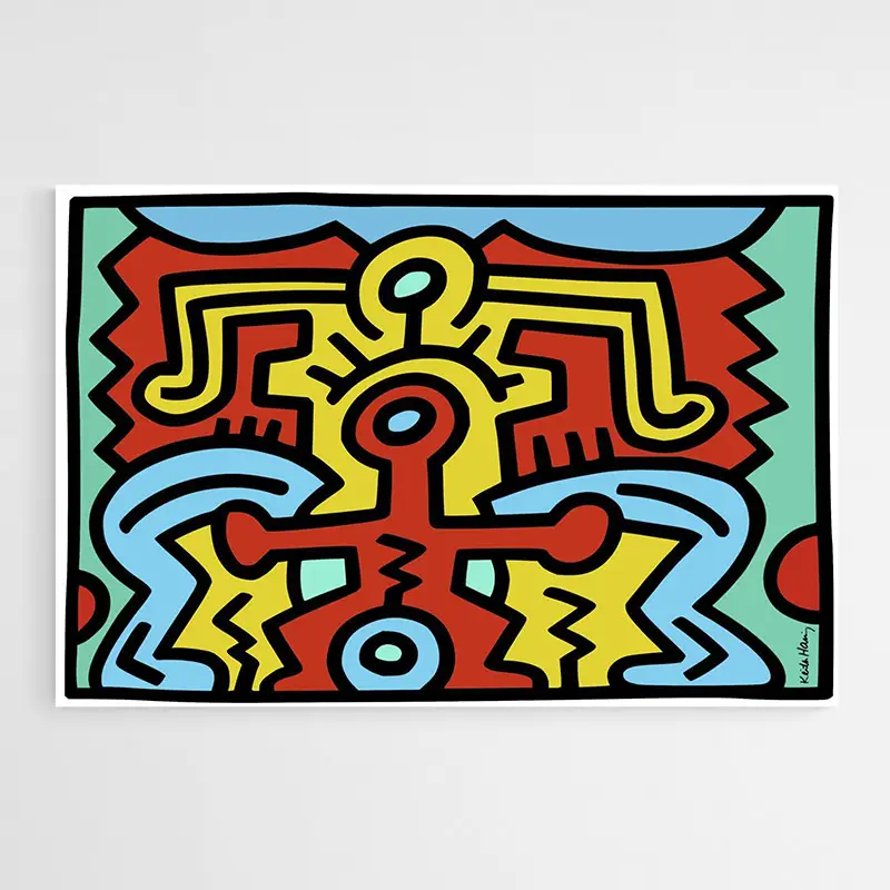 tableau-keith-haring-growing-1 Tableau Keith Haring Growing