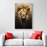 tableau-lion-design-portrait-2-3-3 Tableau Lion Design