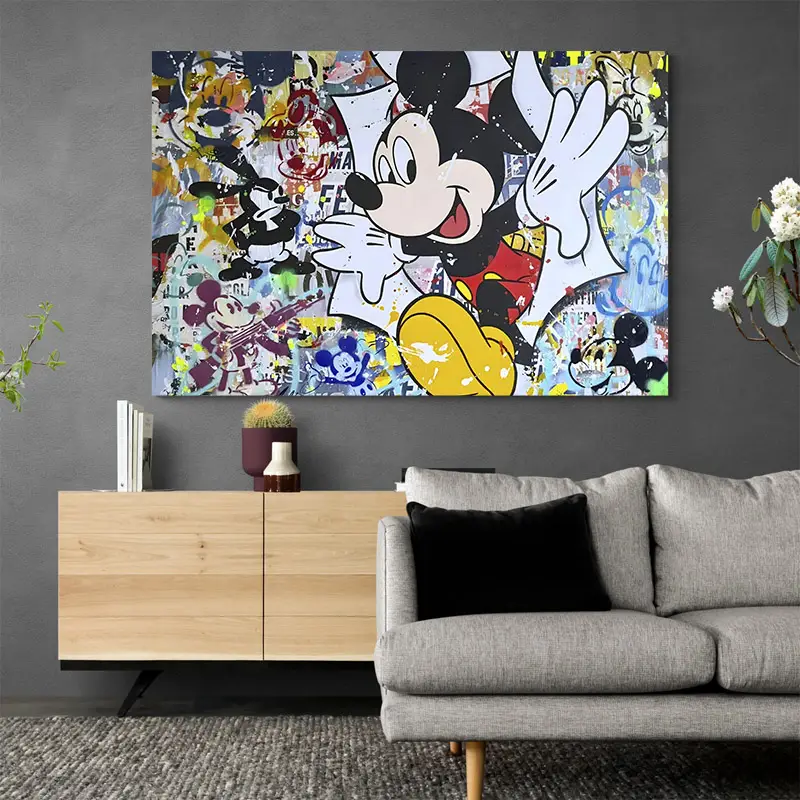 tableau-mickey-graffitis-paysage-3-2-2 Tableau Mickey Graffitis