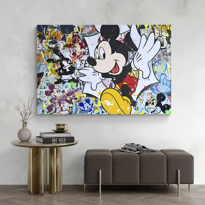 tableau-mickey-graffitis-paysage-3-2-3 Tableau Mickey Graffitis