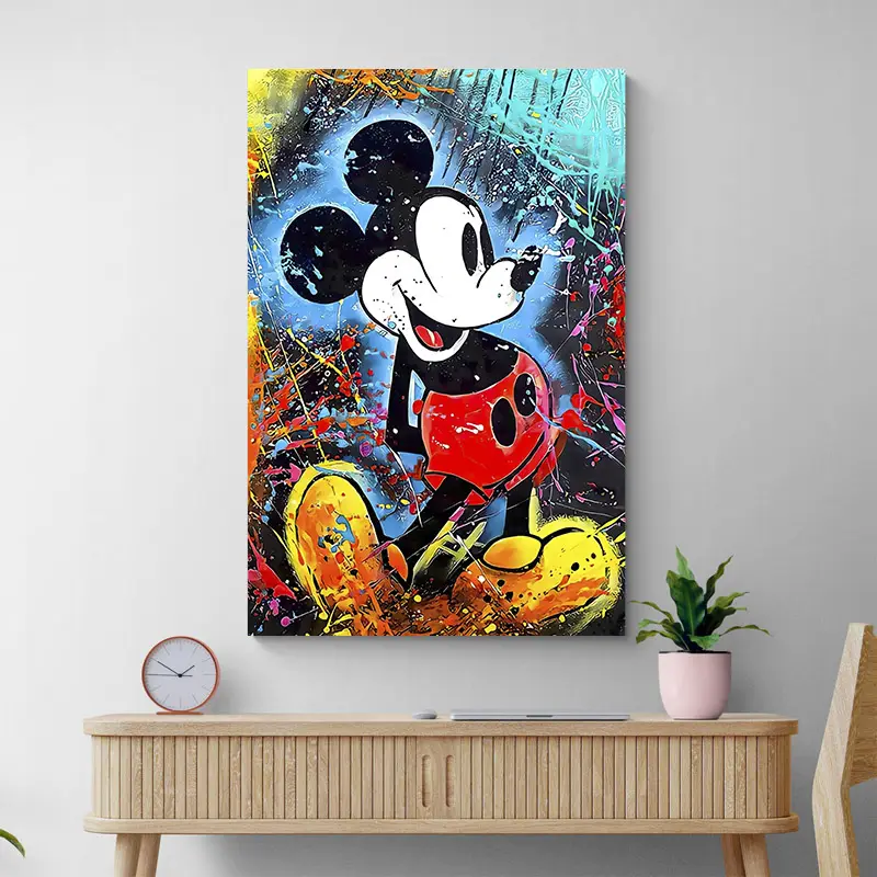 Tableau Mickey Mouse Graffiti