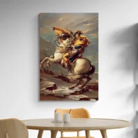 Tableau Napoléon Cheval