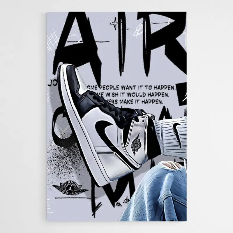 Tableau Nike Air Jordan Noir