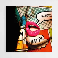 Tableau Pop Art Coloré