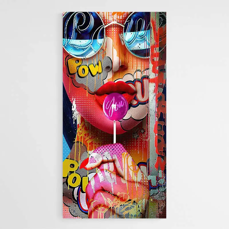 Tableau Pop Art Vertical