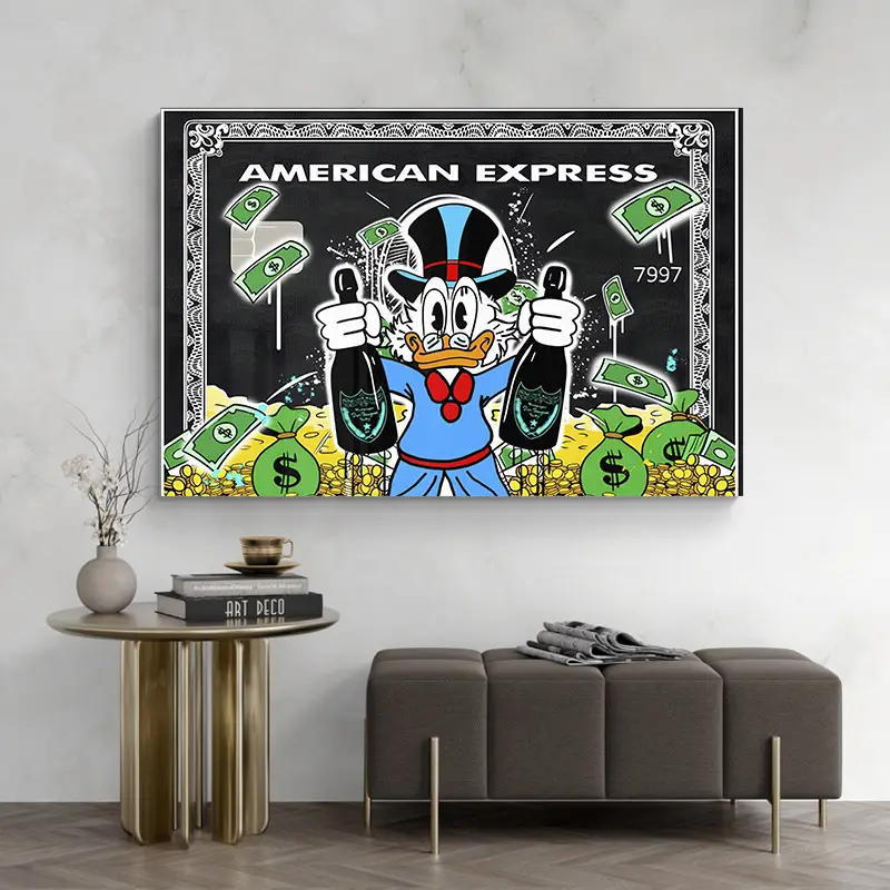 Tableau Street Art American Express