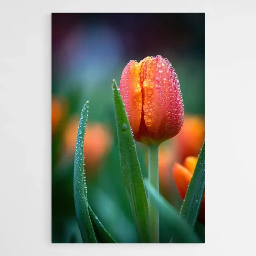 Tableau Tulipe Moderne